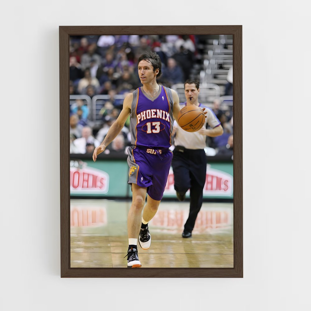Poster Steve nash – affiche Basketball (vue 5)